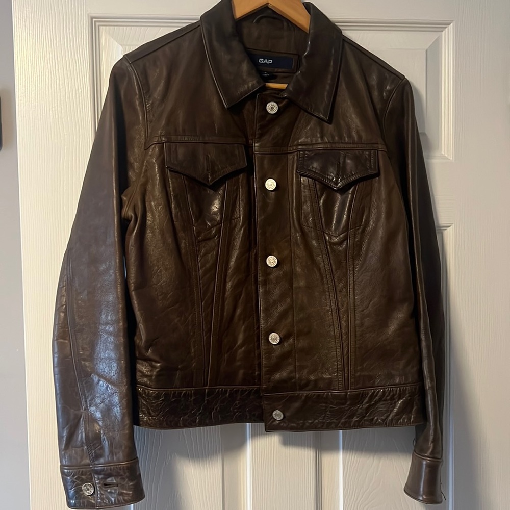 Leather jacket